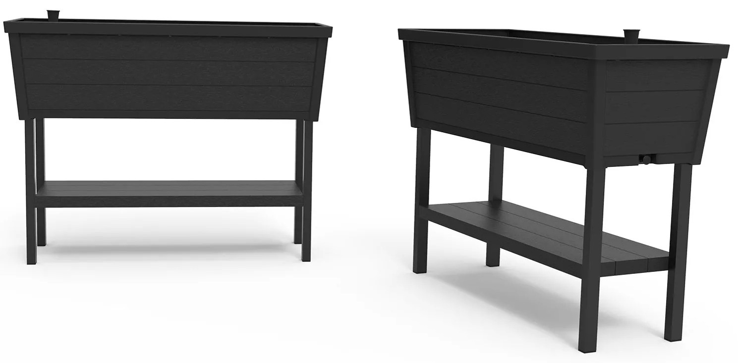 Keter XL Urban Bloomer Resin Elevated Planter Raised Garden Bed Sam's