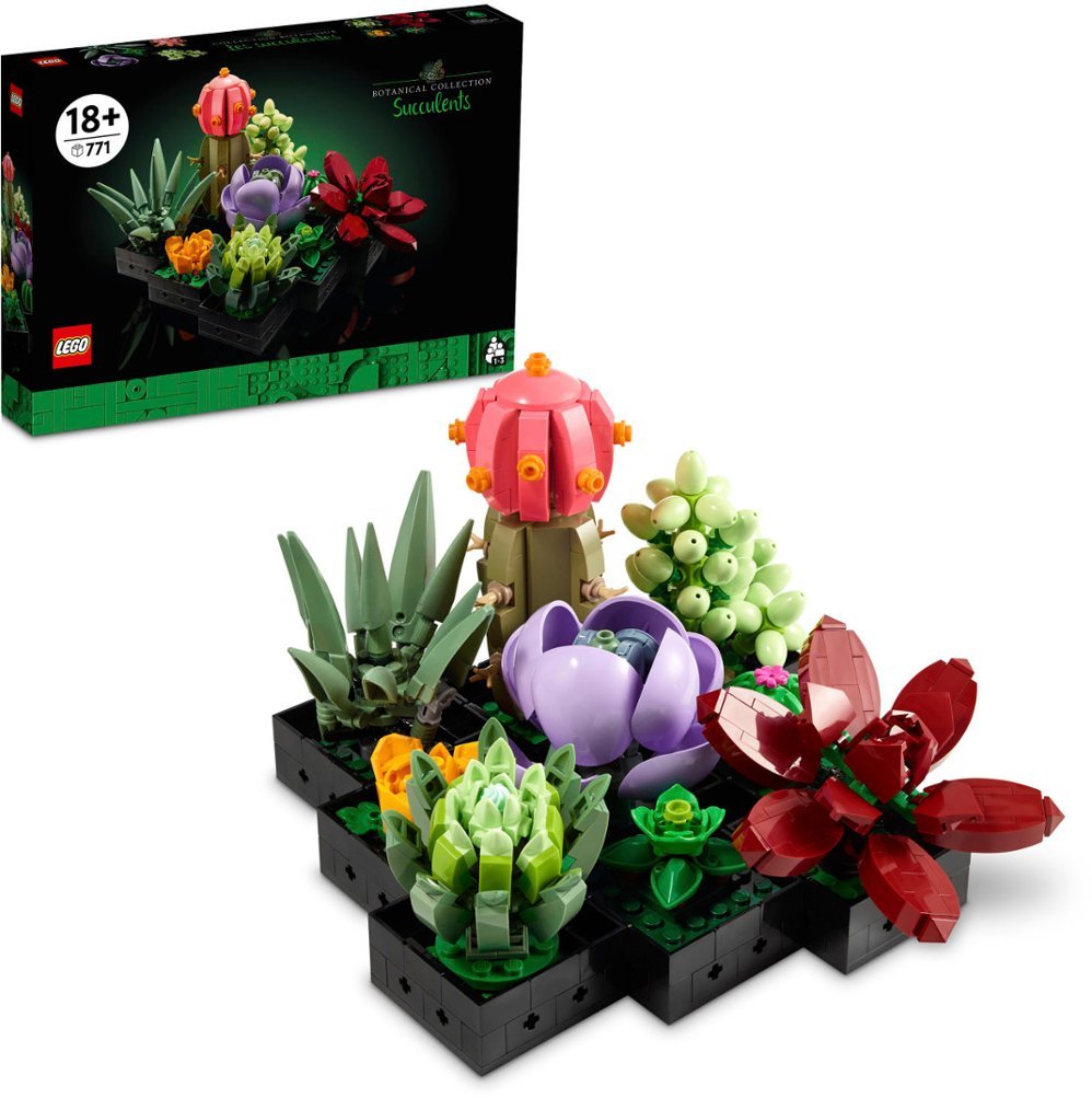 LEGO - Botanical Collection SuLecculents 10309 Plant Decor Building Kit (771 Pieces) $40