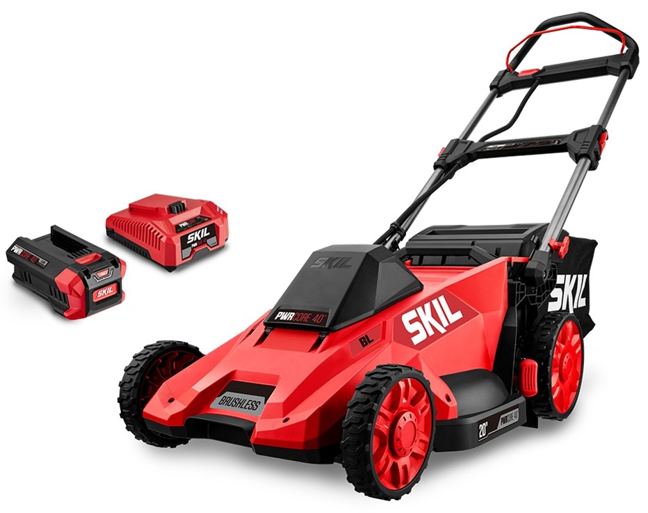 SKIL PWR CORE 40volt 20in Push Cordless Lawn Mower 5 Ah (Battery