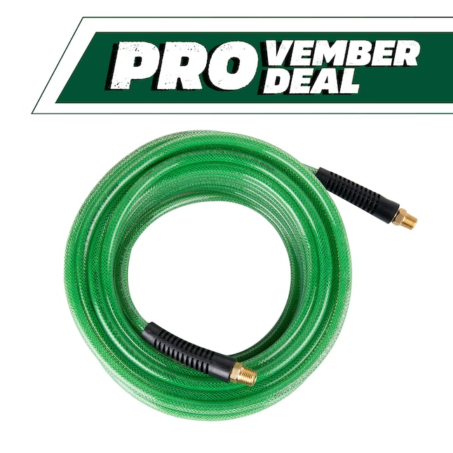 Lowe's Metabo HPT Professional Grade Polyurethane Air Hose 50 Ft. X 1/4 in $16.98