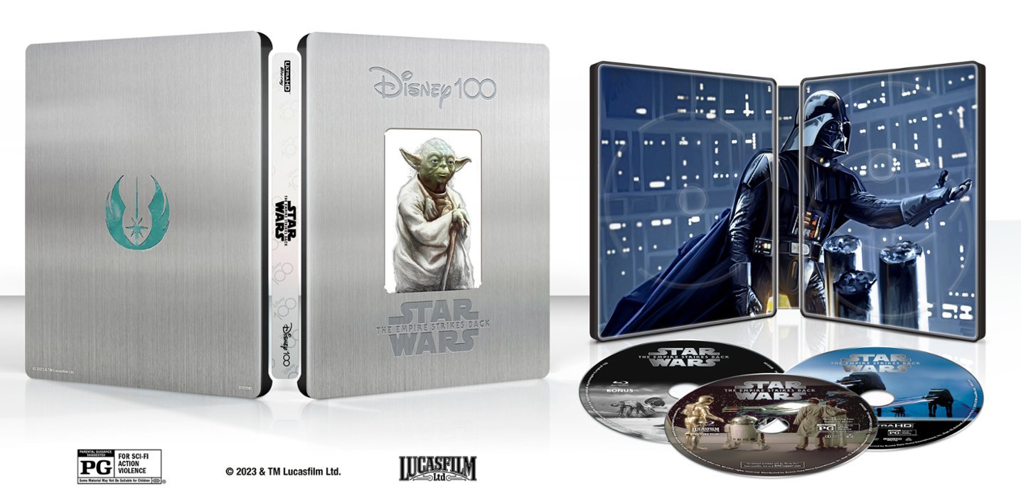 Best Buy Cyber Monday steelbook sale Disney 100 4Ks $16.99 and others including Avatar:The Way Of Water $19.99 and under