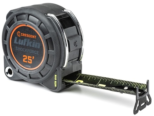 YMMV Crescent Lufkin Shockforce Nite Eye 25-ft Tape Measure in the Tape Measures department at Lowes.com $14.47