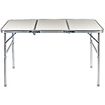 Trademark Innovations Portable Adjustable Lightweight Aluminum Folding Table $22.49 + Free Shipping w/ Prime