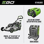 EGO Power+ LM2156SP 21" 56V Self-Propelled Lawn Mower w/ 10.0Ah Battery & Charger $699 + Free Shipping
