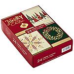 24-Count Hallmark Image Arts Boxed Christmas Cards w/ Envelopes (4 Designs) $6.35