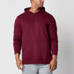 Xersion Big and Tall Quick Dry Cotton Fleece Mens Long Sleeve Hoodie $9.99