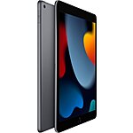 64GB Apple 10.2" iPad WiFi Tablet (9th Gen, Space Gray or Silver) $249 + Free Shipping