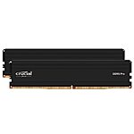 Crucial Pro RAM 32GB Kit (2x16GB) DDR5 6000MHz Desktop Memory CP2K16G60C48U5 $89