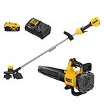 DEWALT Trimmer and Blower Combo, 4ah XR battery, 5Ah XR battery, charger DCKO215M1 + DCB205 $200 + shipping or Free Pick up @Bomgaars $199.99