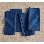 4-Pack Pottery Barn Everyday Organic Cotton Napkins (Navy) $10.20 + Free Shipping