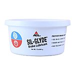 SIL-Glyde 12 oz Tub Silicone Based Brake Assembly Lubricant - Moisture Proof, Heat Resistant ($11.40 w/ Free Prime Ship &amp; 10% Sub ‘n Save) - $11.40