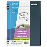 Oxford Stone Paper Notebook 5-1/2&quot; x 8-1/2&quot; $.44 at Walgreens w/ Free Store Pickup on Orders $10+