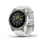 Garmin epix Gen 2, touchscreen AMOLED display, white titanium at WM for $399.99