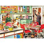 Select Puzzles 50% Off: 1000-Pc RoseArt Jigsaw Puzzle for Adults (Baking with Mom) $5 &amp; Many More