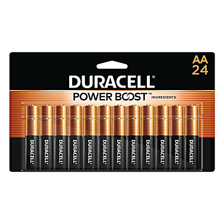 100% back in Bonus Rewards on Duracell Coppertop AA/AAA 16-pk & 24-pk Batteries valid only at officedepot.com and in store from 3/24/24 to 3/30/24 11:59 PM ET