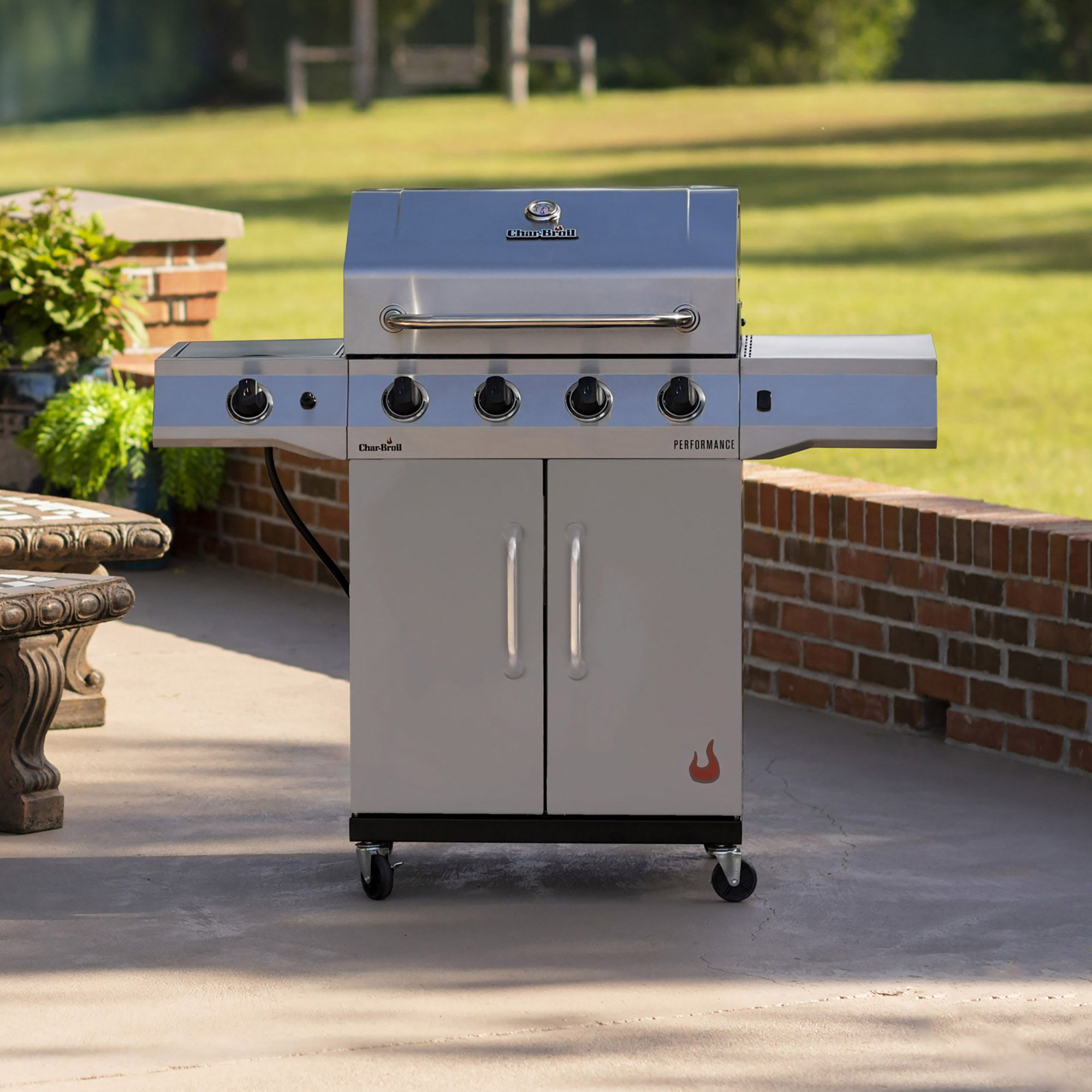 Char-Broil Performance Series 4-Burner Gas Grill with Soft Cover - $299.99