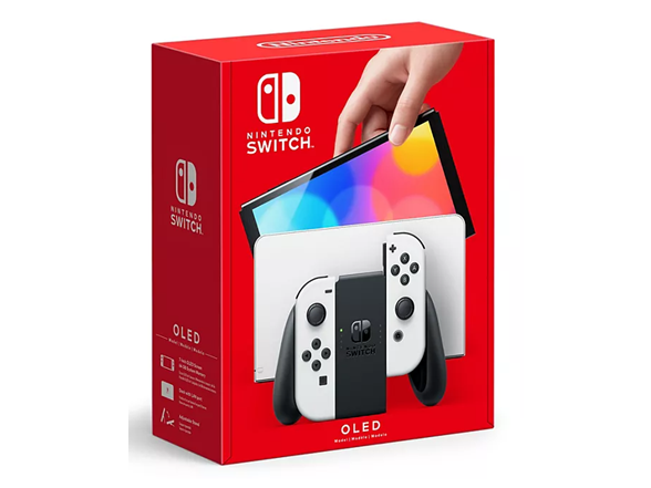 (NEW) Nintendo Switch OLED (USA Model) + Additional $20 off for Prime members $319.99