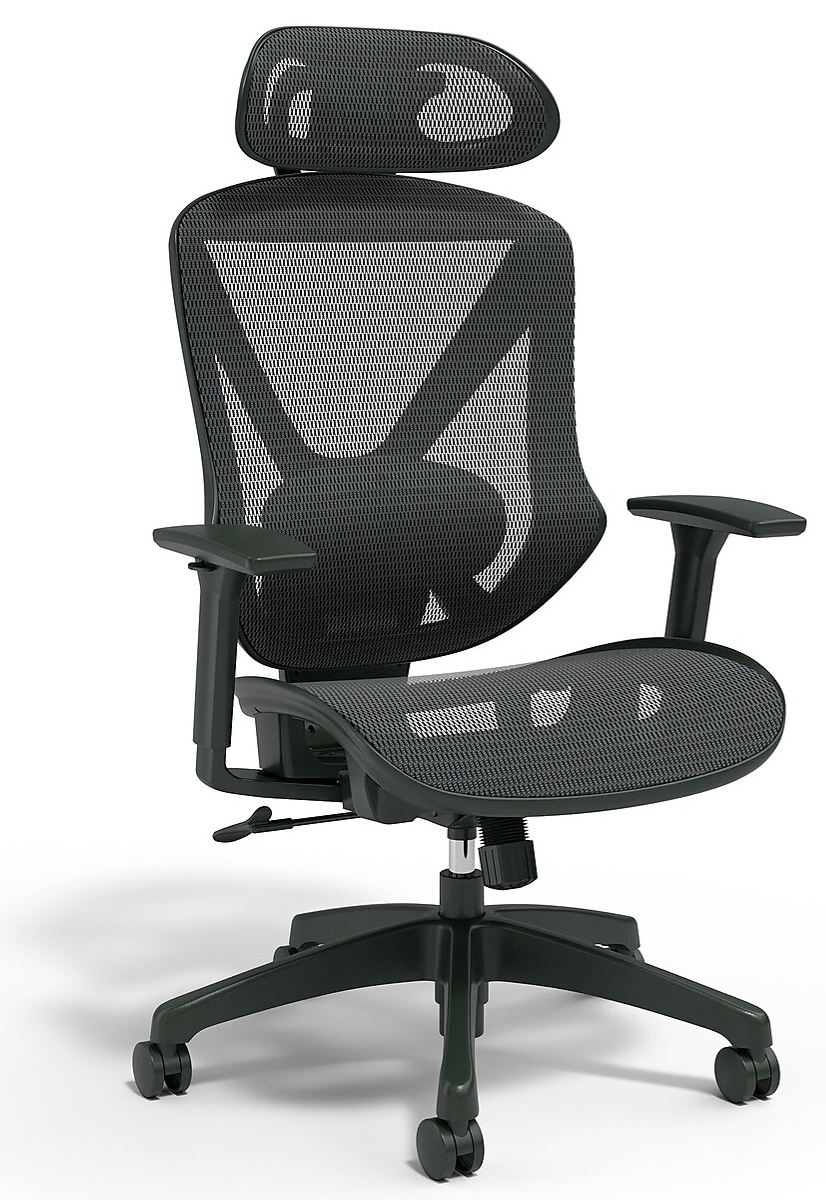 Union & Scale FlexFit Dexley Ergonomic Swivel Mesh Task Chair (Black) $120 + $12.75 Handling Fee