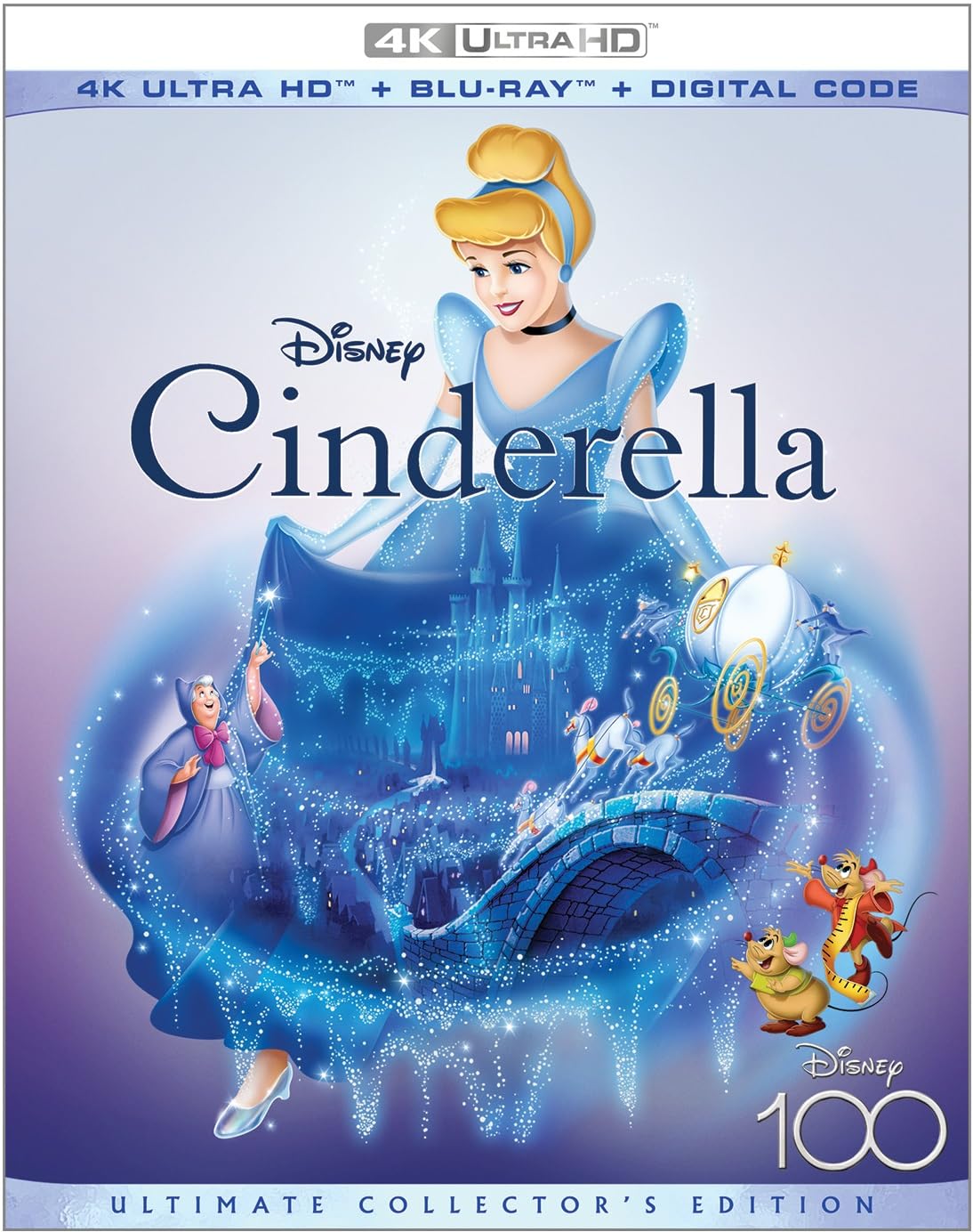 Cinderella [4K UHD, blu ray, digital) - $15.99