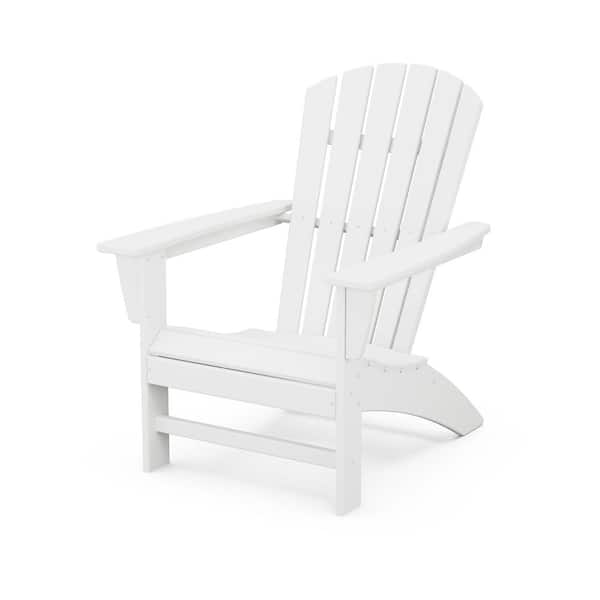 Polywood Grant Park Traditional Curveback Adirondack Chair (White) $140 + Free Shipping