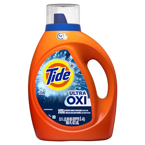 Dead: 105-Oz Tide Ultra Oxi Liquid Laundry Detergent + $11.50  Amazon Credit $15.19 w/ S&S + Free Shipping w/ Prime or on $35+