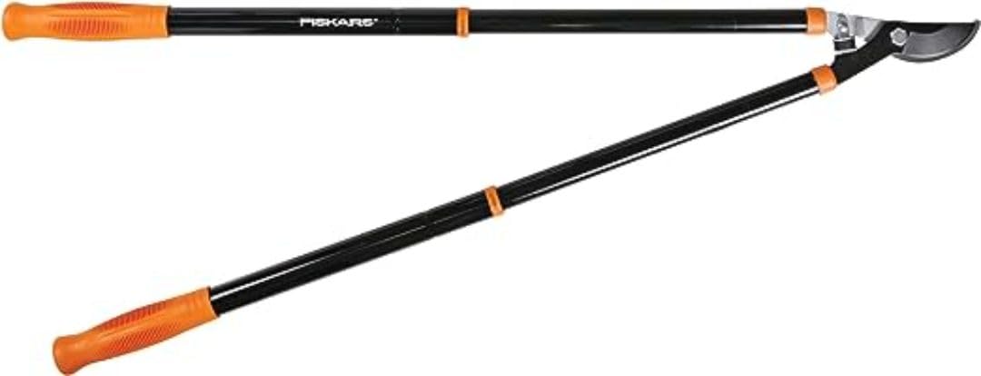 $18: Fiskars Extendable Handle Lopper w/ Single Pivot (Black/Orange)