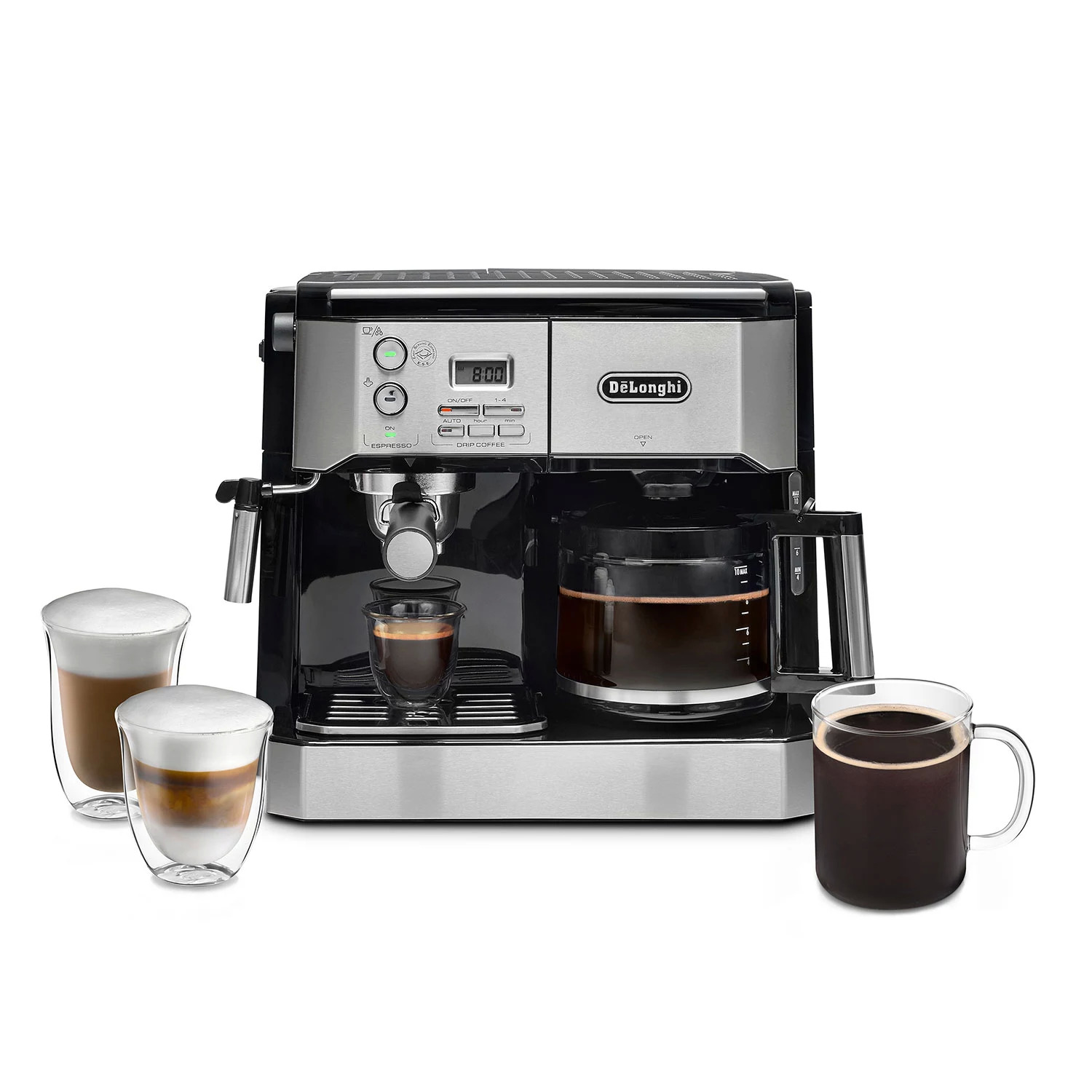 De'Longhi All-In-One Pump Espresso & 10-Cup Drip Coffee Machine with Advanced Cappuccino System $149.98 at Sam's Club