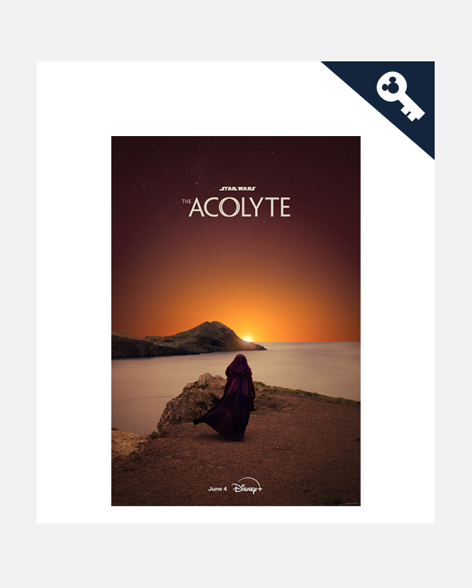 Star Wars: The Acolyte Posters 800 or 825 points Shipped at Disney Movie Insiders