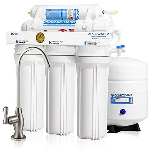 APEC Water Systems Ultimate RO-Hi Top Tier Supreme Certified High Output Fast Flow Ultra Safe Reverse Osmosis Drinking Water Filter System - $239.89