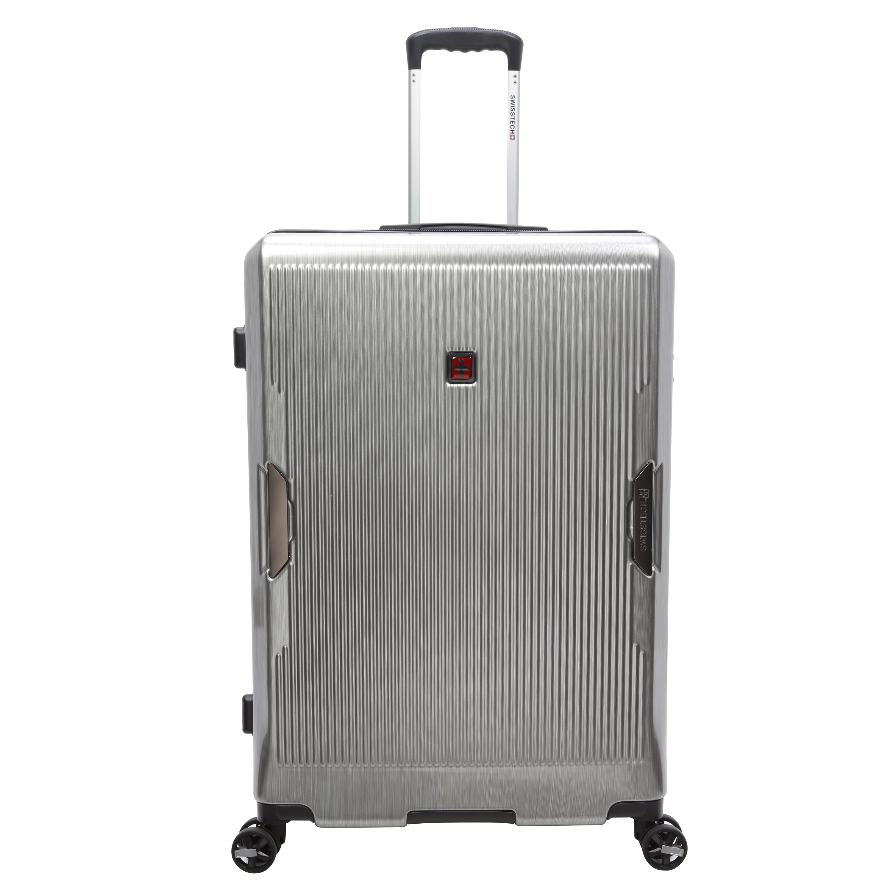 Swiss Tech 29" Hardside Checked Luggage, Grey $50.40