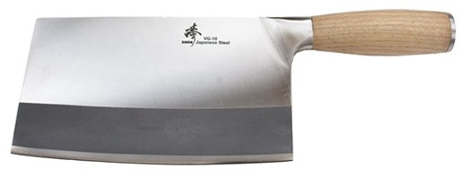 ZHEN Japanese VG-10 3-Layer Forged Chinese Bone Cleaver, 8 inches $44.99