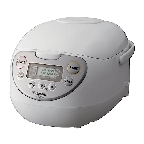 Limited-time deal: Zojirushi 5.5-Cup Micom Rice Cooker and Warmer with Fuzzy Logic Technology (1 Liter, White) - $113.99