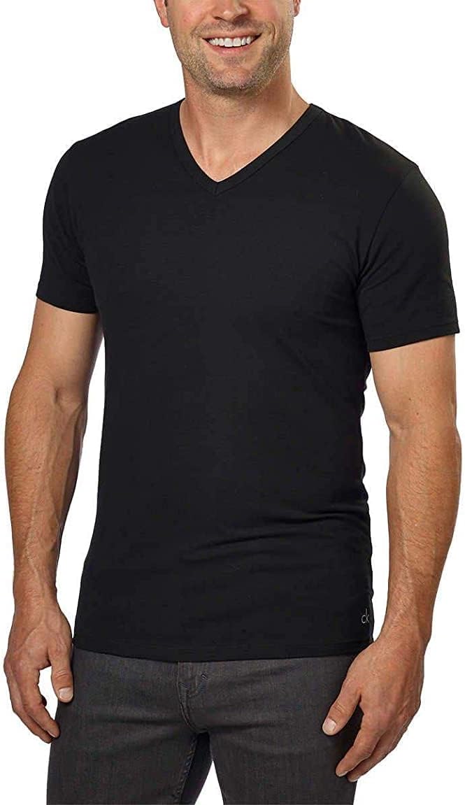 Prime: Calvin Klein mens stretch black t-shirts 3pk. Medium only $19.99