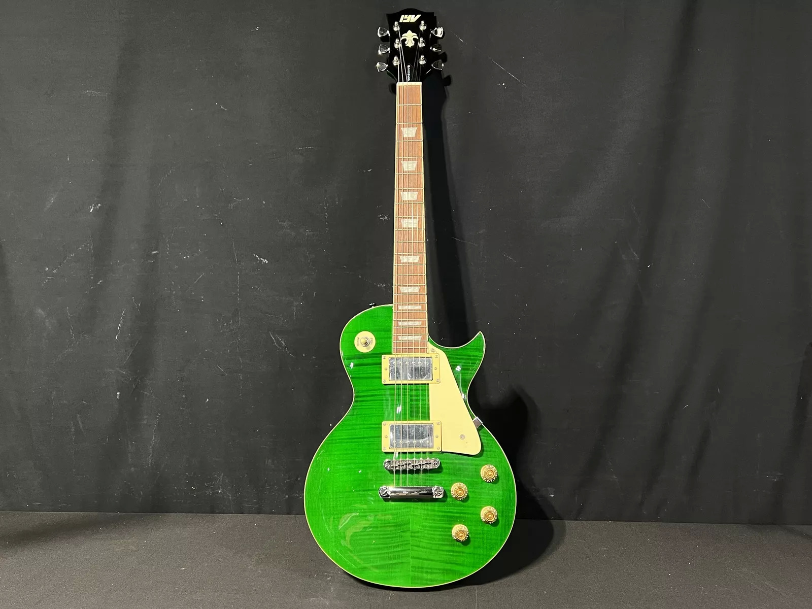 IYV ILS-300EGR Les Paul Solid-Body Electric Guitar, Emerald Green, New Open Box, Free Shipping $98.25