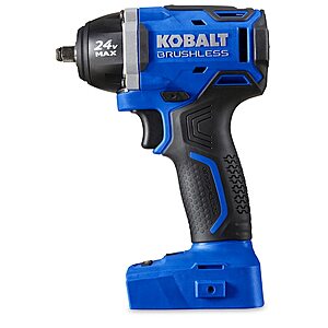 Lowe's in-store & online: Free Kobalt bare tool with $149 purchase of Kobalt  24-Volt Max battery kit (4.0Ah, 2.0Ah, 45W charger)