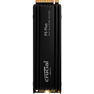  Crucial P5 Plus 2TB PCIe Gen4 3D NAND NVMe M.2 Gaming