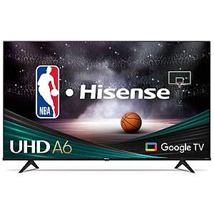 YMMV Target Display Unit Hisense 55" 4K UHD Google Smart TV $95.99