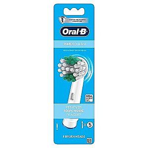 5-Ct Oral-B Replacement Electric Toothbrush Heads (Daily Clean) $12.60 + Free Shipping