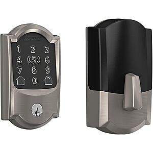 Schlage Encode Plus Camelot Satin Nickel at Amazon and HomeDepot $259
