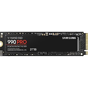 Samsung 990 PRO 2TB M.2 SSD - Staples In-Store Only *YMMV* $127.46