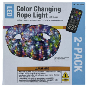 Select Costco Location - LED  Color Changing Rope Light (YMMV & In-Store Only) $5