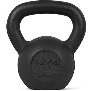 25lb cast iron Yes4All Kettlebell  - $20.19