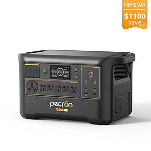 Pecron F3000LFP 3600W 3072Wh 13-Outlets LiFePO4 Battery Portable Power Station 4.05 + Free Shipping