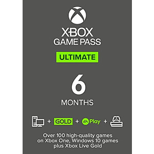 6-Month Xbox Game Pass Ultimate Subscription (Digital Delivery) $112.90 