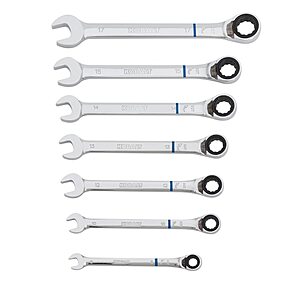 YMMV - Lowe's 7-Piece Set 90T Reversible Metric Ratchet Wrench  $12.52