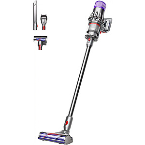 Dyson - Limited Edition V9 Motorbar Cordless Vacuum Cleaner - Sprayed Dark Nickel / Gloss Nickel $269.99