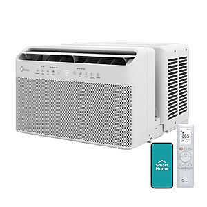Costco Members: Midea U 12000 BTU Smart Inverter Window AC with MShield $199.95 + Free Shipping