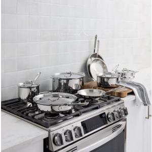 All-Clad D3 13-piece Stainless Steel Cookware Set $649.99 Costco.com Free Shipping. Also, YMMV can use $50 off $500 coupon if you receive one in your email