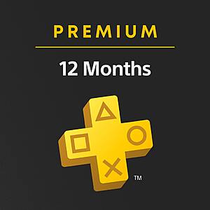 37% Off 12-Month PlayStation Plus Premium Membership Subscription Plan $100 (Eligiblity May Vary)