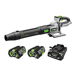 EGO Power+ 56V 765 CFM Brushless Leaf Blower + 5.0Ah & 2.5Ah Battery + Charger 9 + Free Pickup